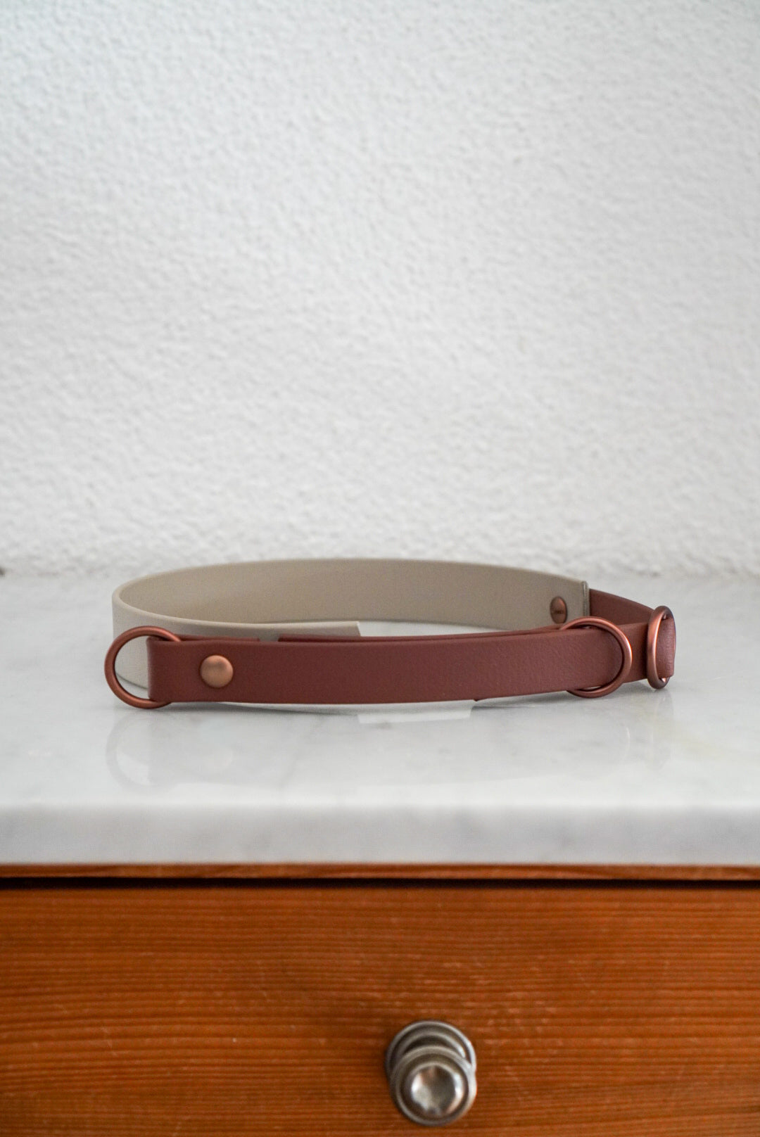 Zugstopphalsband breit